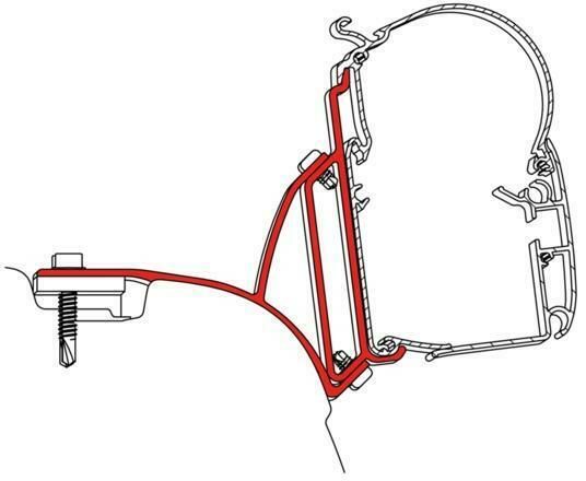 Markise Adapter - VW T5/T6 California