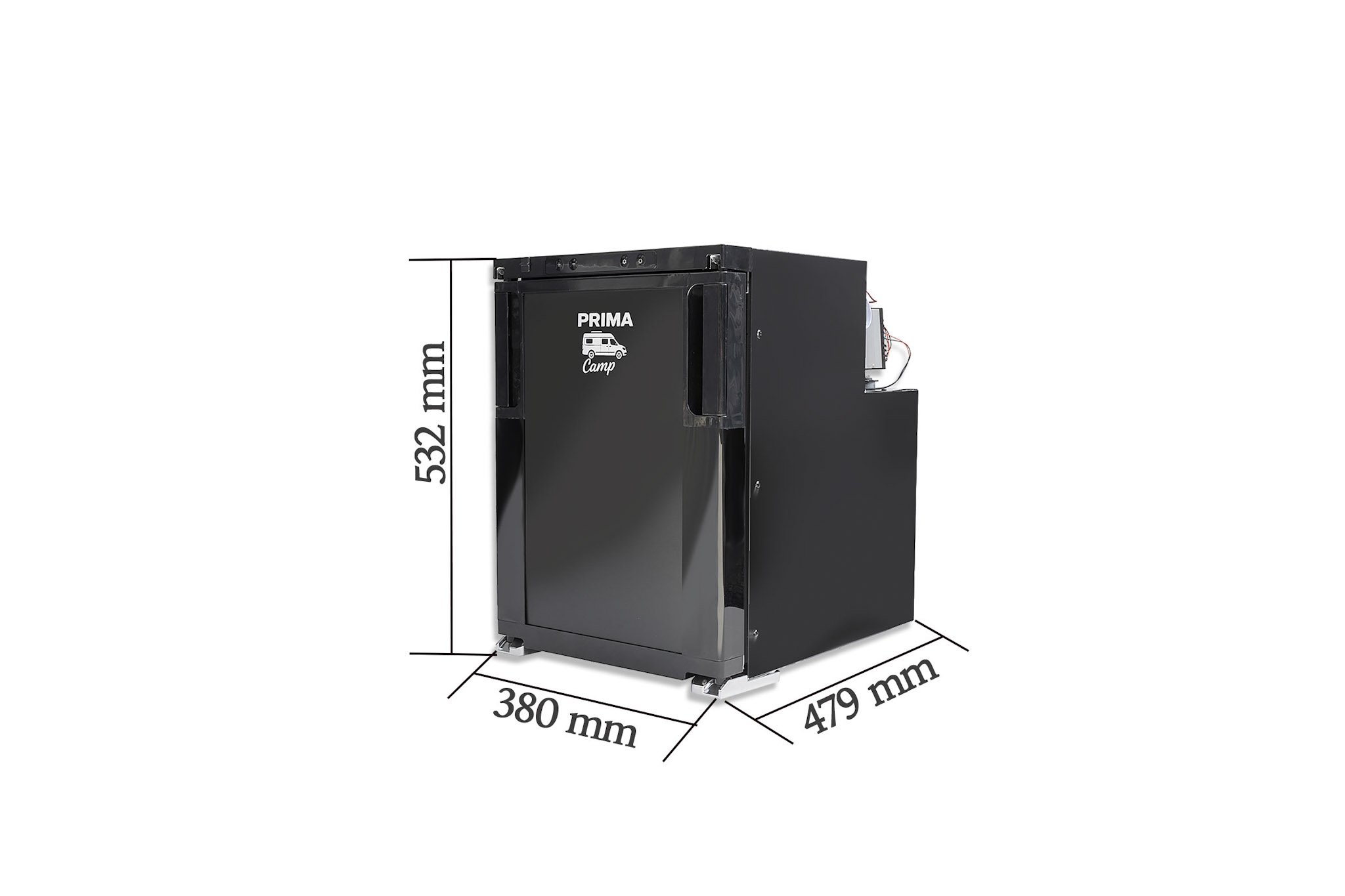 PrimaCamp R50 – 45,9 L Kompressor-Kühlschrank